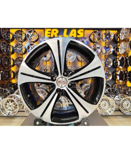 4 Adet R1-263 7*17 4*100 ET35 BLACK MACK JANT YENİLENMİŞ (Takım)