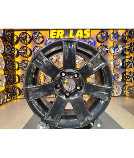 4 Adet VOLKSWAGEN OIJINAL 7*15 5*112 ET35 57.1 BLACK JANT YENİLENMİŞ (Takım)