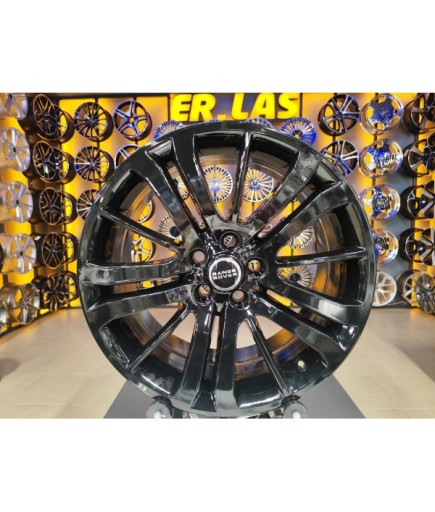 4 Adet LAND ROVER ORIJINAL 9.5*20 5*120 ET53 72.6 BLACK JANT YENİLENMİŞ (Takım)