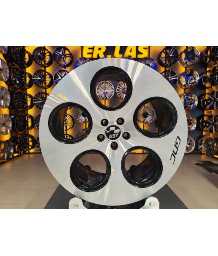 4 Adet SATO-185182 8.5*18 5*100 ET33 BLACK MACK JANT YENİLENMİŞ (Takım)