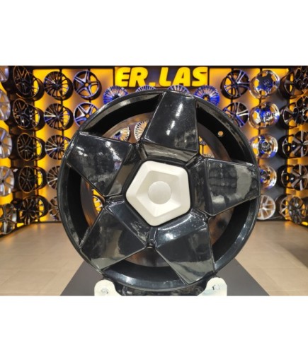 4 Adet YZG-5079 8*17 4*100 ET40 BLACK JANT YENİLENMİŞ (Takım)
