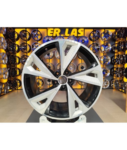 4 Adet DY-808 8.5*19 5*112 ET40 BLACK MACK JANT YENİLENMİŞ (Takım)