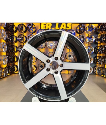 4 Adet SATO-9135 9*18 5*112 ET38 BLACK MACK JANT YENİLENMİŞ (Takım)