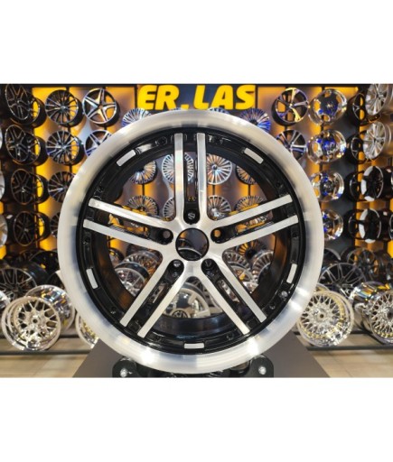 4 Adet KONİG-S930 8*18 5*112 ET40 BLACK MACK JANT YENİLENMİŞ (Takım)