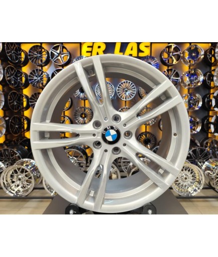 4 Adet SONIC-1050 8.5*19 5*120 ET35 72,6 SILVER JANT YENİLENMİŞ (Takım)