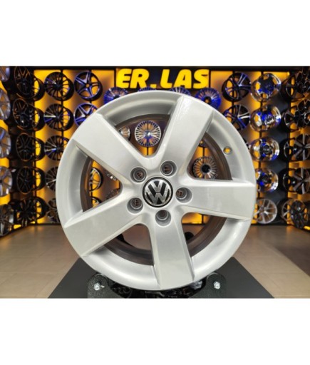 4 Adet VOLKSWAGEN ORIJINAL 6.5*16 5*112 ET50 57.1 SILVER JANT YENİLENMİŞ (Takım)