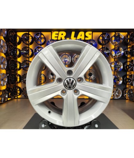 4 Adet VOLKSWAGEN ORIJINAL 6.5*16 5*112 ET46 57.1 SILVER JANT YENİLENMİŞ (Takım)