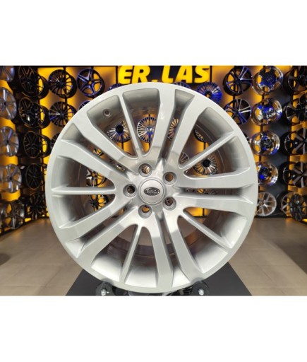 4 Adet LAND ROVER ORIJINAL 9.5*20 5*120 ET53 72.6 SILVER JANT YENİLENMİŞ (Takım)