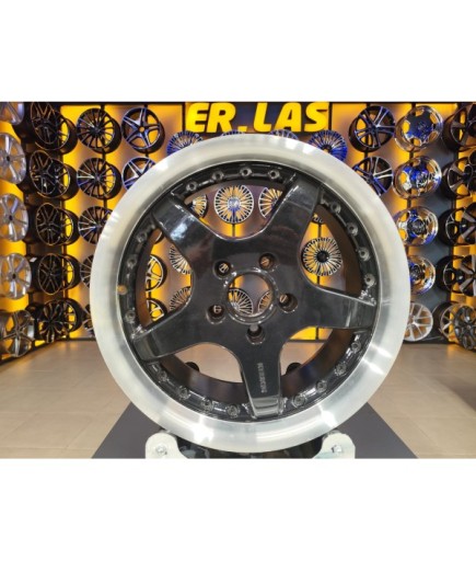 4 Adet KT6 8*17 5*120 ET35 BLACK MACK JANT YENİLENMİŞ (Takım)