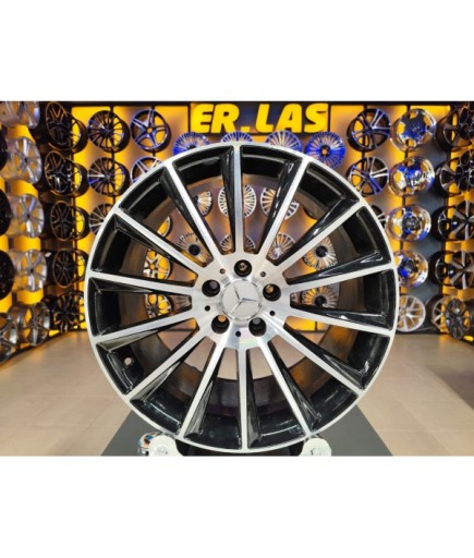 4 Adet R1-129 9*19 5*112 ET46 BLACK MACK JANT YENİLENMİŞ (Takım)