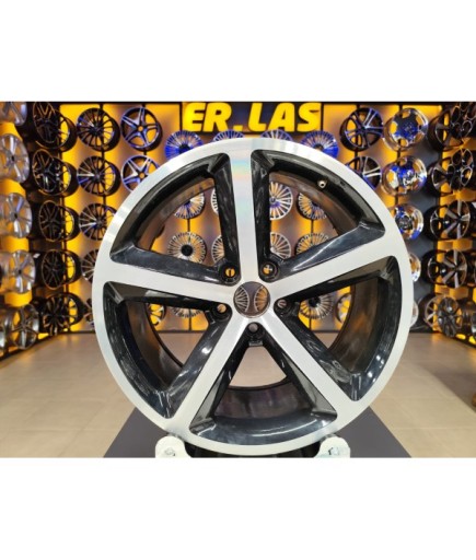 4 Adet SATO-514 8*18 5*112 ET48 BLACK MACK JANT YENİLENMİŞ (Takım)
