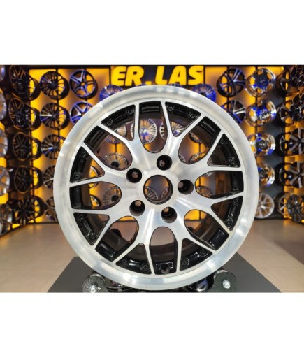 4 Adet KM-294 7*15 5*112 ET35 BLACK MACK JANT YENİLENMİŞ (Takım)