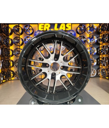 4 Adet SLK-1463 8*15 4*100 ET35 BLACK MACK JANT YENİLENMİŞ (Takım)