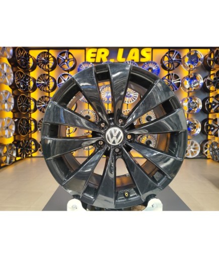 4 Adet VOLKSWAGEN ORIJINAL 8*17 5*112 ET41 57.1 BLACK JANT YENİLENMİŞ (Takım)