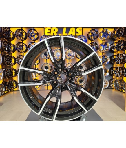 4 Adet TPL-5139 8.5-9.5*19 5*112 ET34/37 BLACK MACK JANT YENİLENMİŞ (Takım)