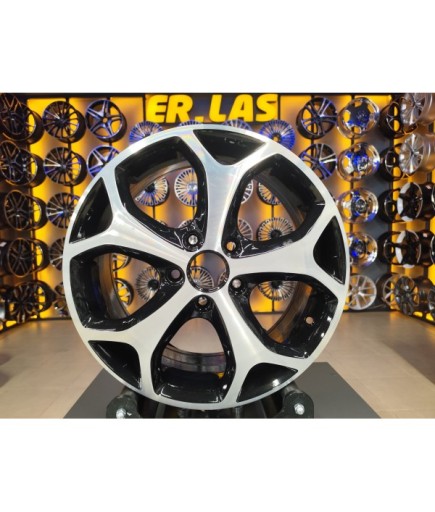 4 Adet BK-386 6.5*16 5*108 ET45 BLACK MACK JANT YENİLENMİŞ (Takım)