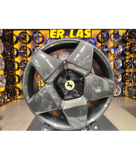 4 Adet YZG-5079 7*17 5*108 ET40 FÜME JANT YENİLENMİŞ (Takım)
