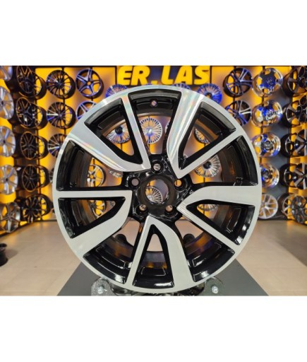 4 Adet NİSSAN ORIJINAL 7*17 5*114.3 ET40 66.1 BLACK MACK JANT YENİLENMİŞ (Takım)