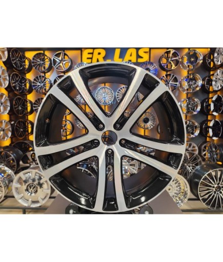 4 Adet DY-549 8.5*19 5*112 ET33 BLACK MACK JANT YENİLENMİŞ (Takım)