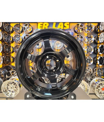 4 Adet POWCAN-150 6.5*15 4*100 ET35 BLACK JANT YENİLENMİŞ (Takım)